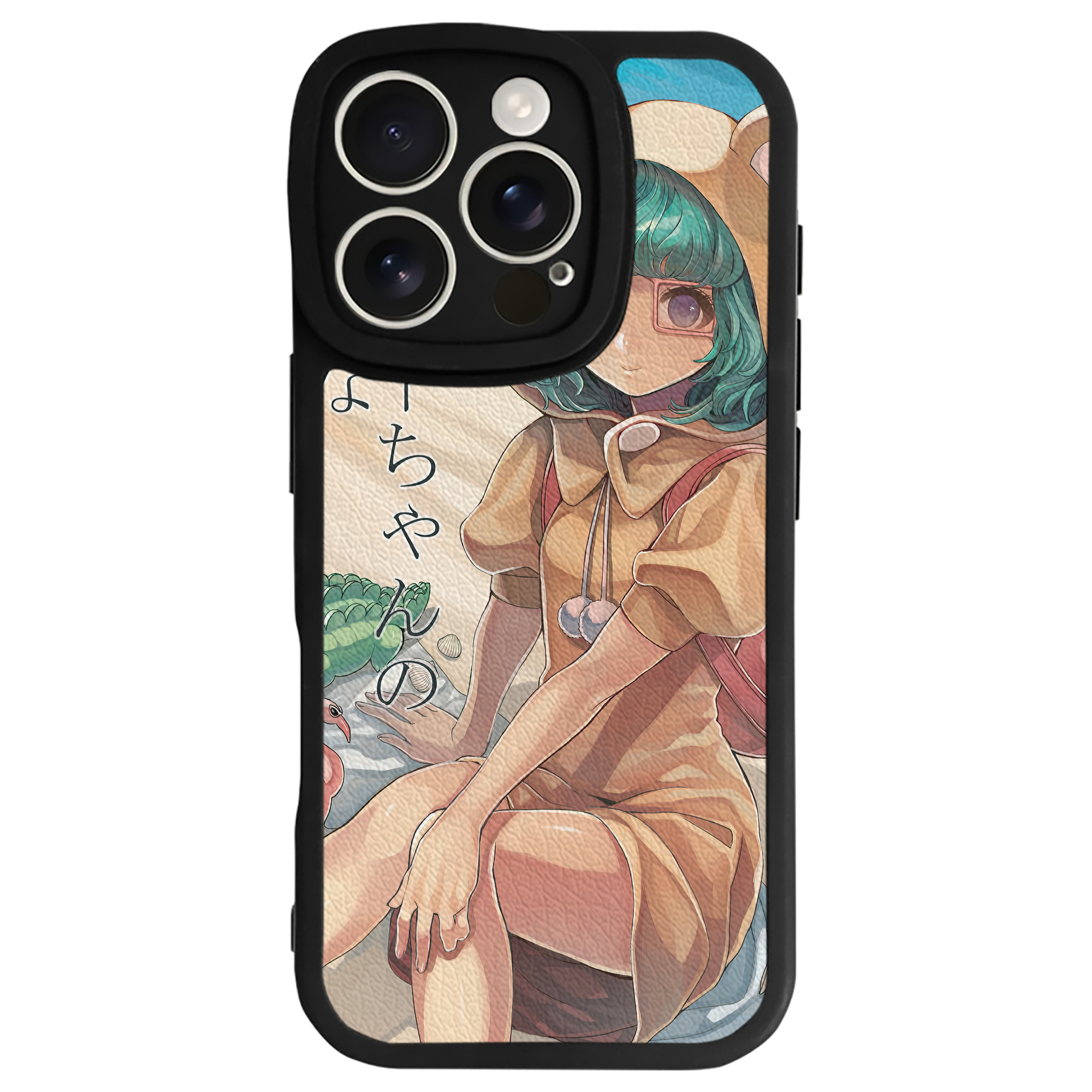 （画像用） ワンピース ONE PIECE 【iPhone 16シリーズ対応】シリコンスマホケース（レザー調） 材質：シリコン